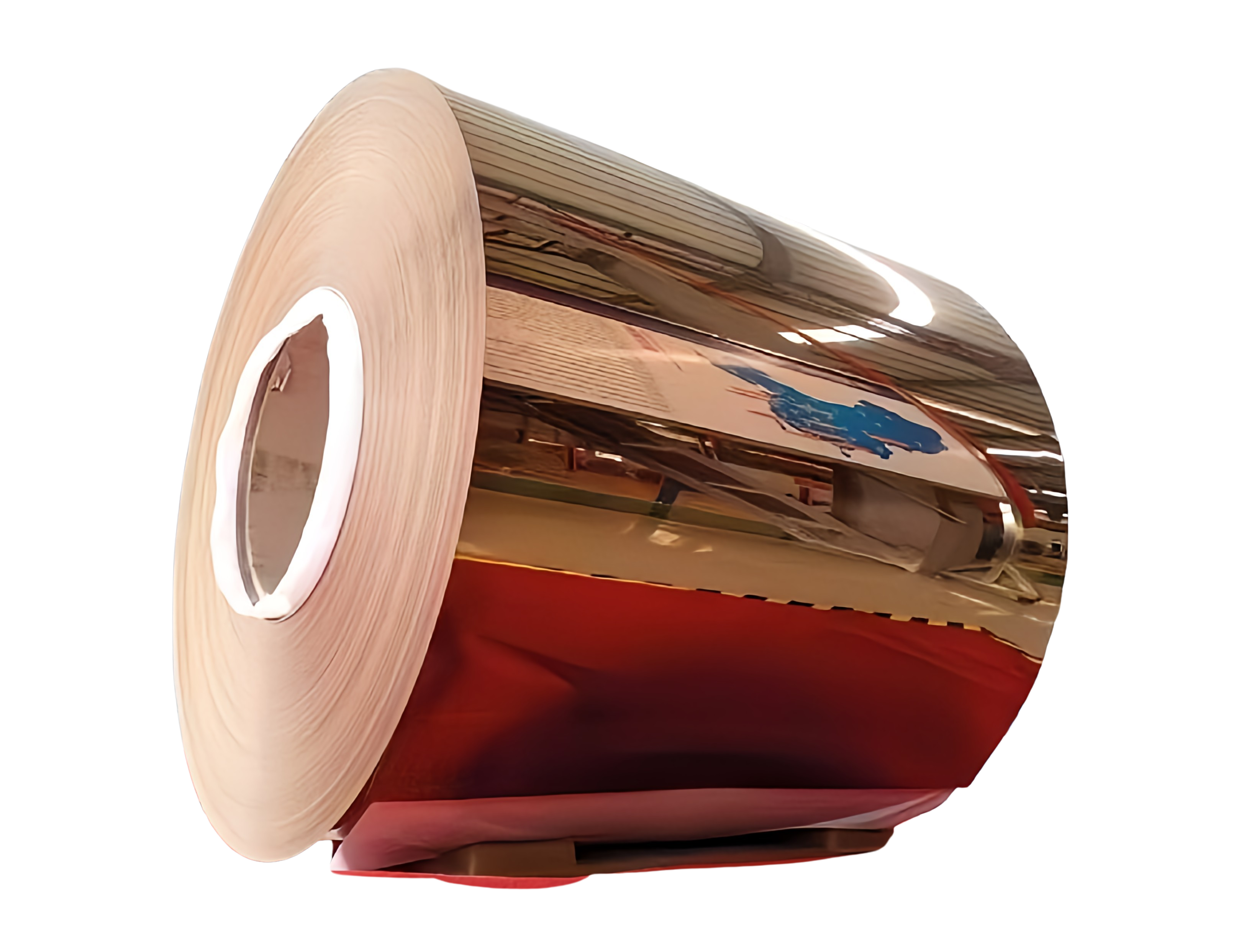 Stainless steel color roll
